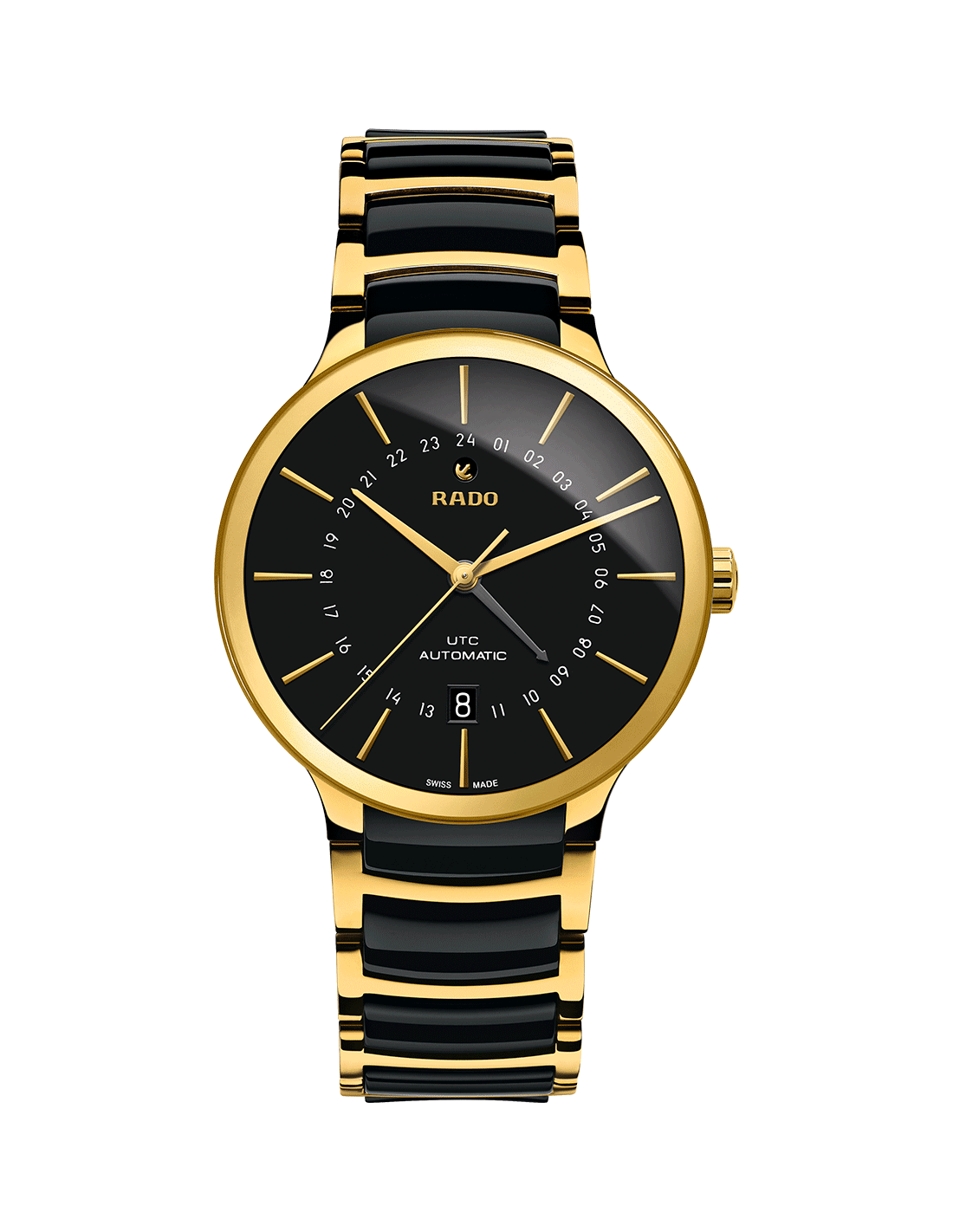RADO Centrix 腕時計 ブラック ゴールド 20590196_1.jpg