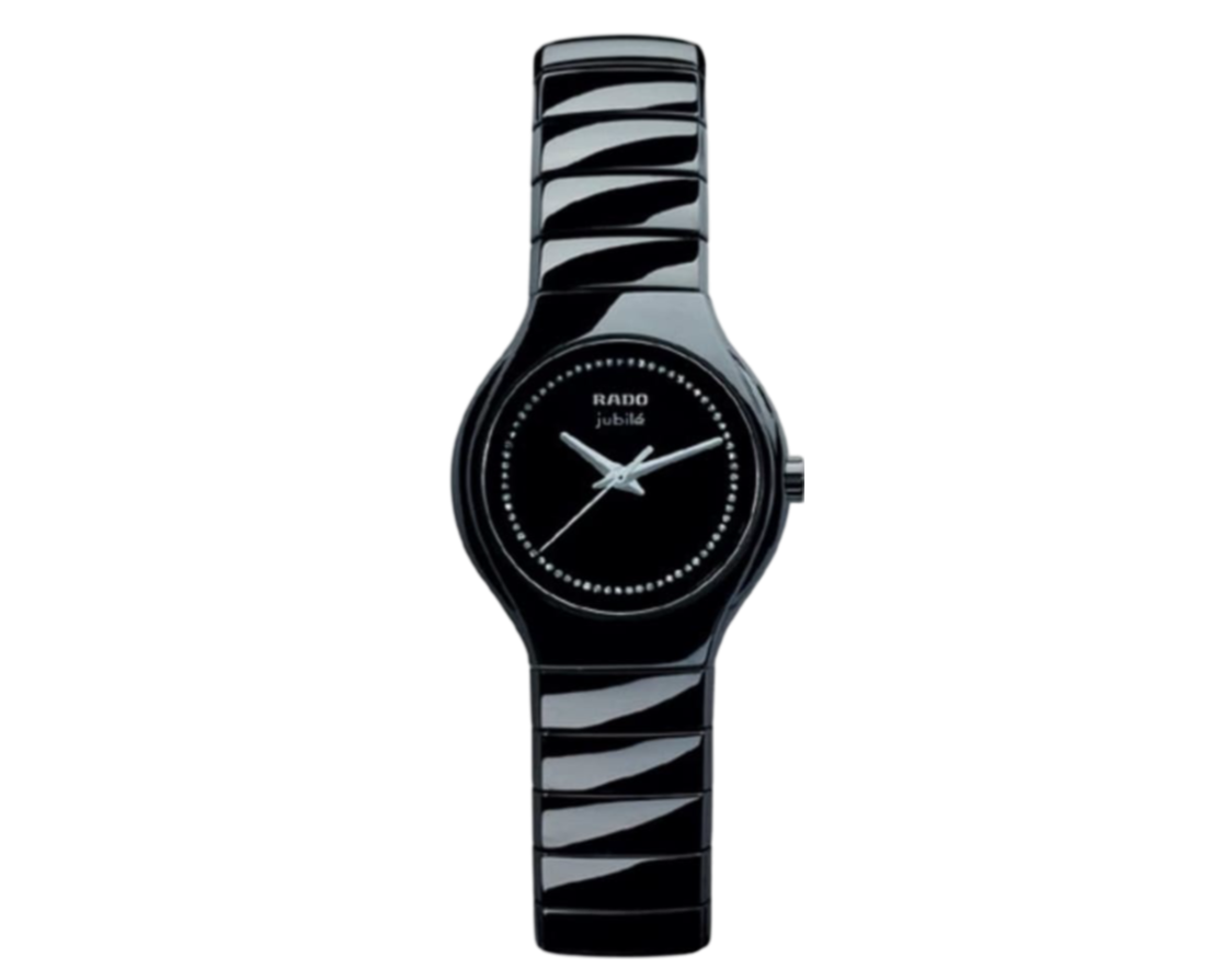 r.m.t.k♡専用 Rado TRUE 2765 Black Dial, 27.0 mm, Jubile, Ladies Watch