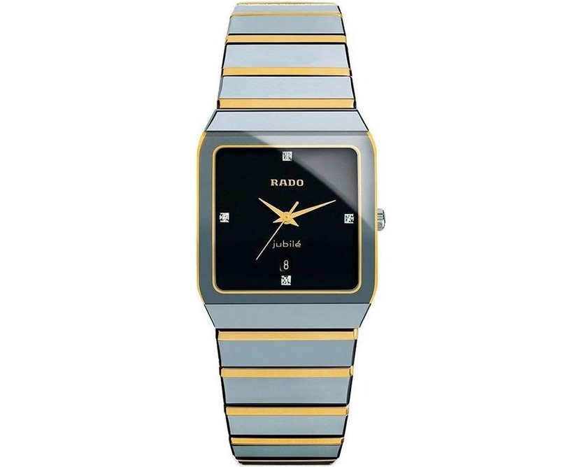 RADO 時計 Rado Anatom R10366761 Black Dial, Hardmetal, Quartz, Men's Watch